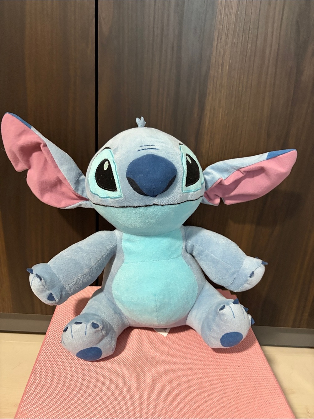 Disney Blue and Pink Stitch Plush Stuffed Animal